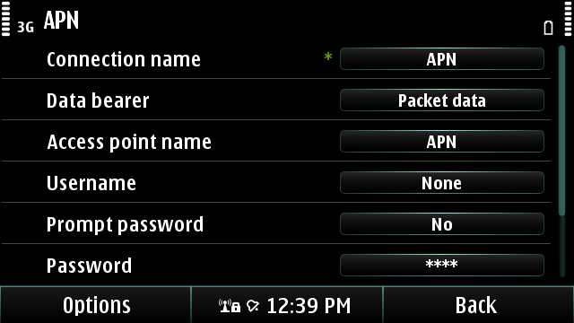 Israel Apn Settings